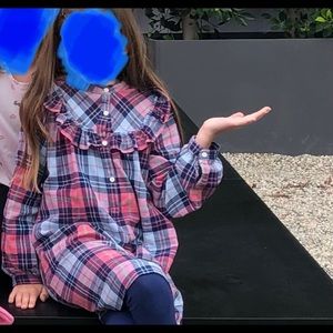 Jcrew  girls plaid dress